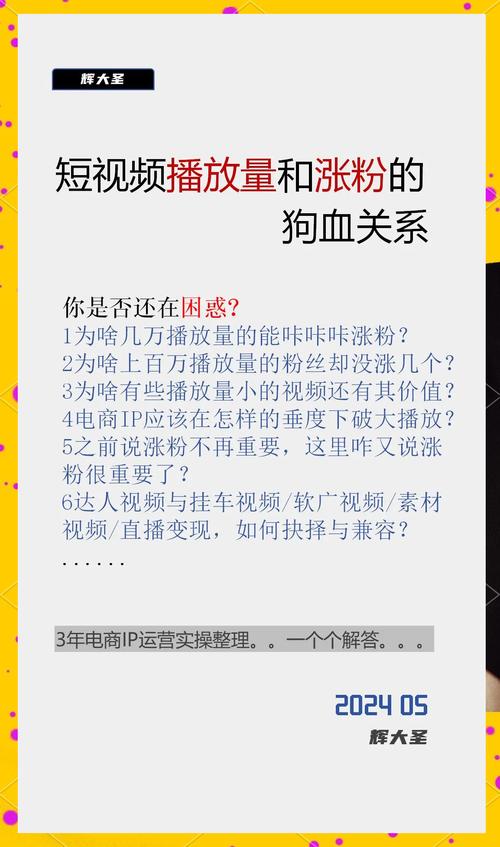 标题：突破百万粉丝不是梦！短视频涨粉的5大黄金法则与实战技巧